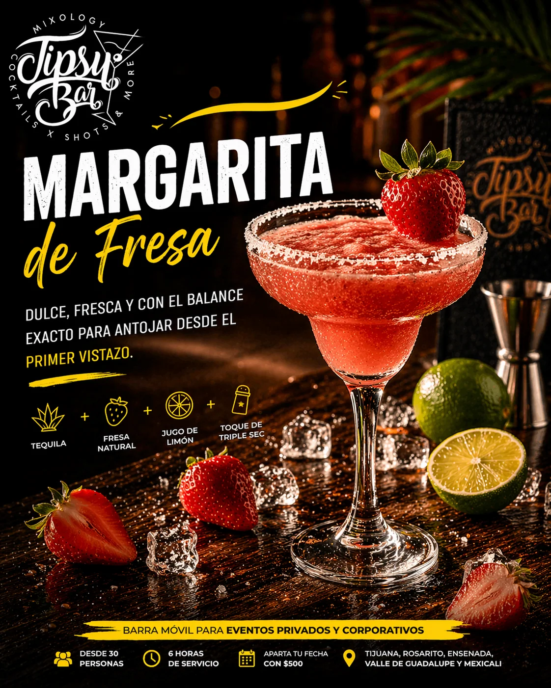 Tequila — Margarita de Fresa